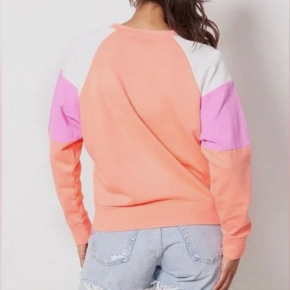 Women’s EVEREVE Grayson colorblock sweatshirt size small - Picture 4 of 7
